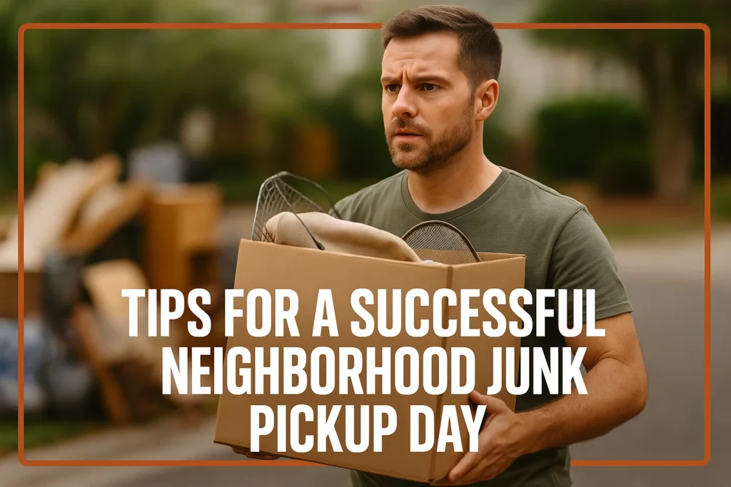 Tips for a Successful Neighborhood Junk Pickup Day