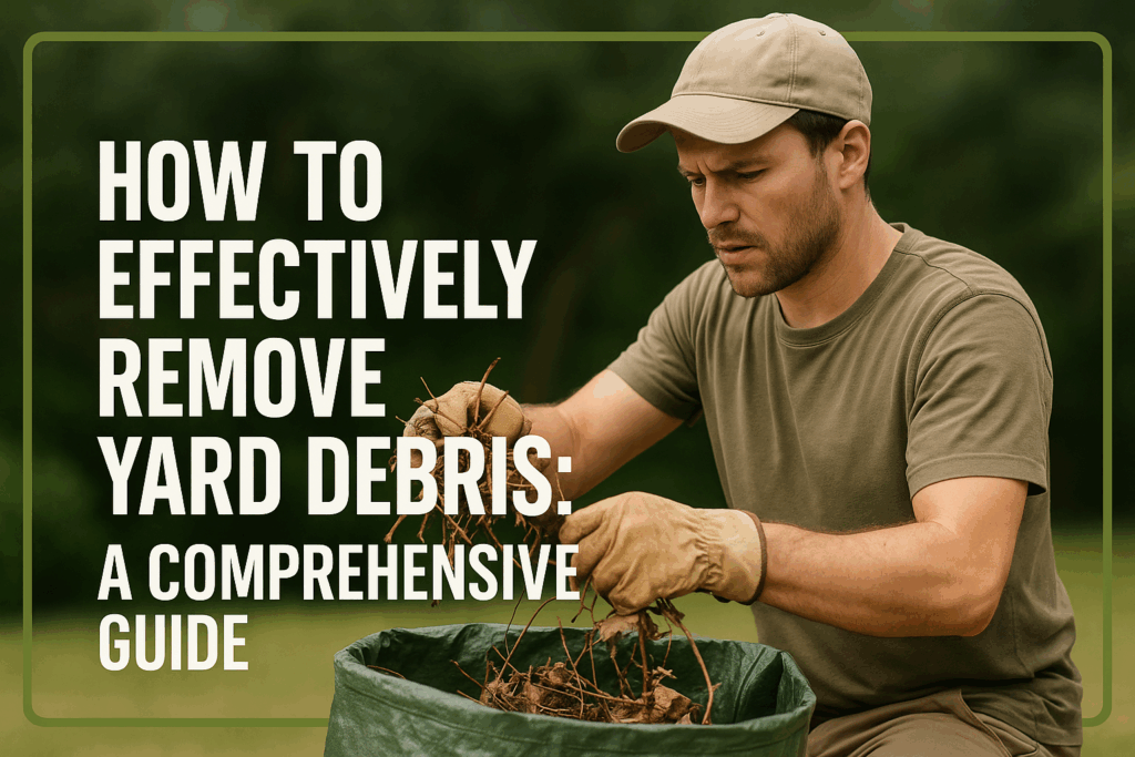 How to Effectively Remove Yard Debris: A Comprehensive Guide?